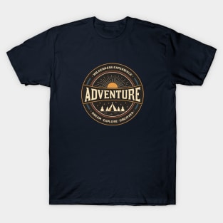 Wilderness Adventure Time Design T-Shirt